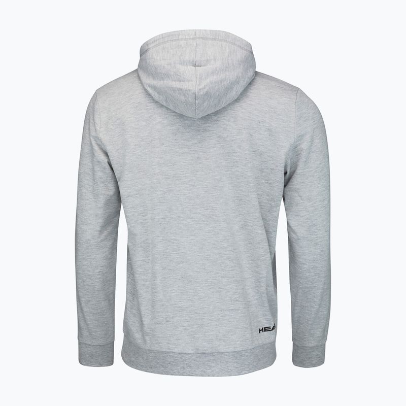 Мъжки потник за тенис HEAD Club Byron Hoodie сив 811449GM 2