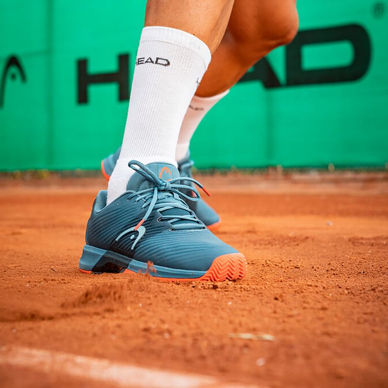 Мъжки обувки за тенис HEAD Revolt Pro 4.0 Clay blue 273132 11