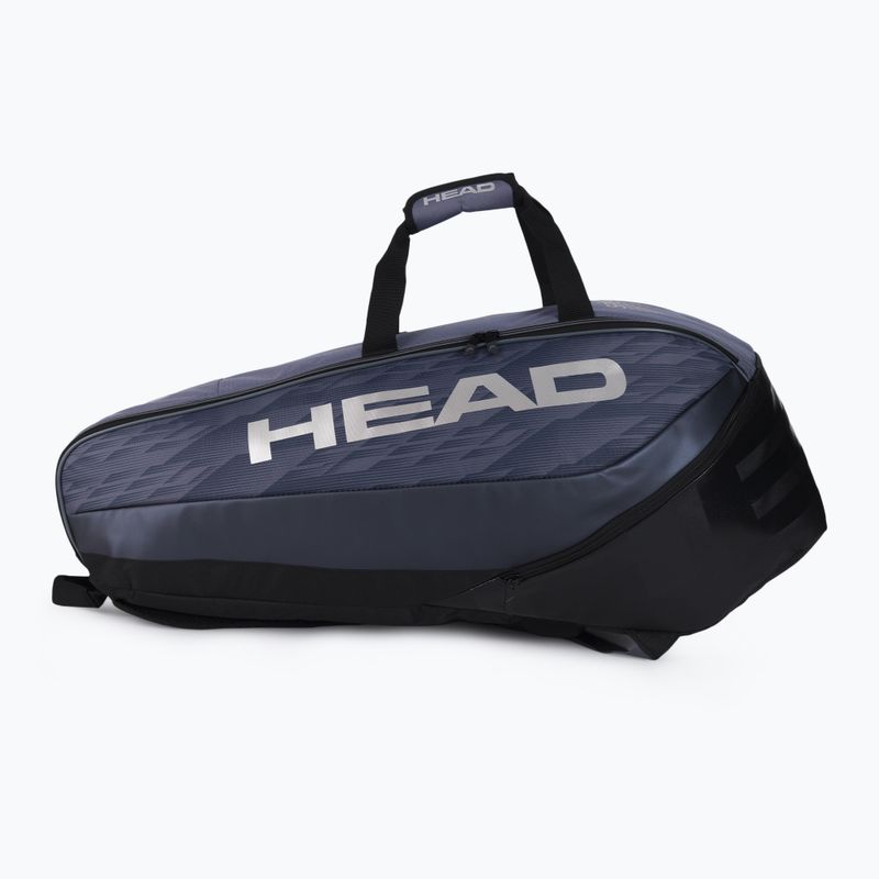 HEAD Djokovic 6R тенис чанта сива 283292 2
