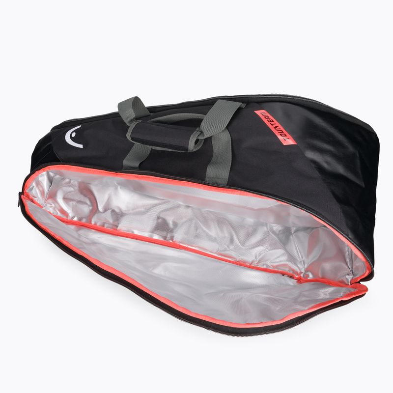 Чанта за тенис Head Tour Team 6R black/orange 283482 8