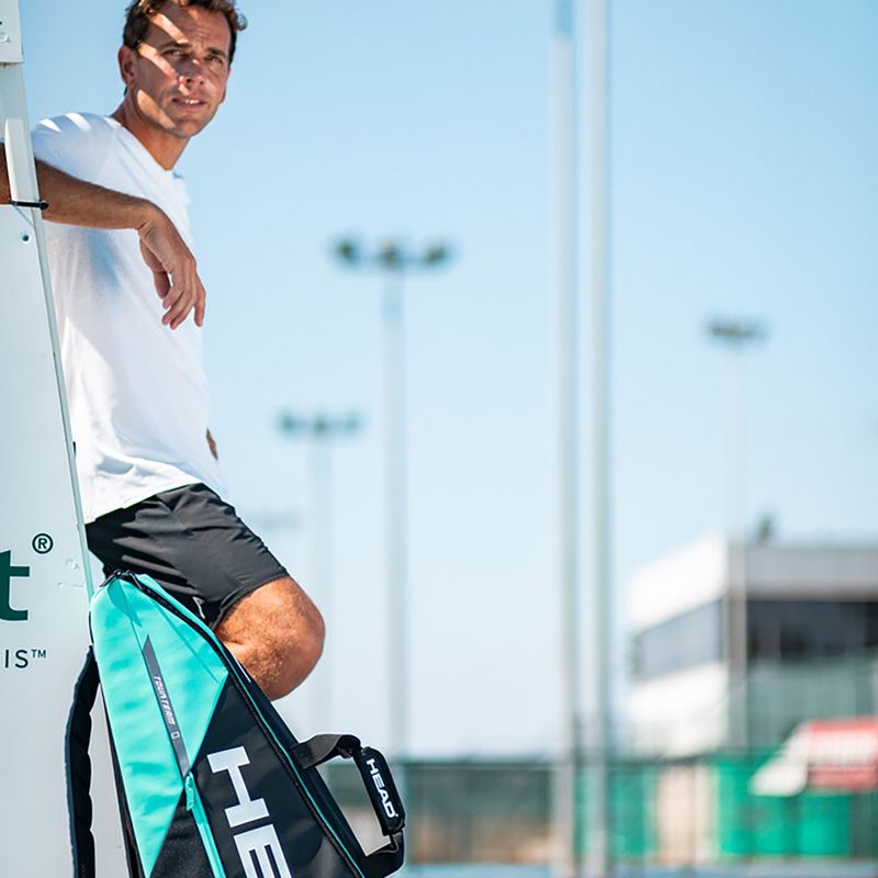 Чанта за тенис HEAD Tour Team 6R 53,5 л черна/синя 283482 8