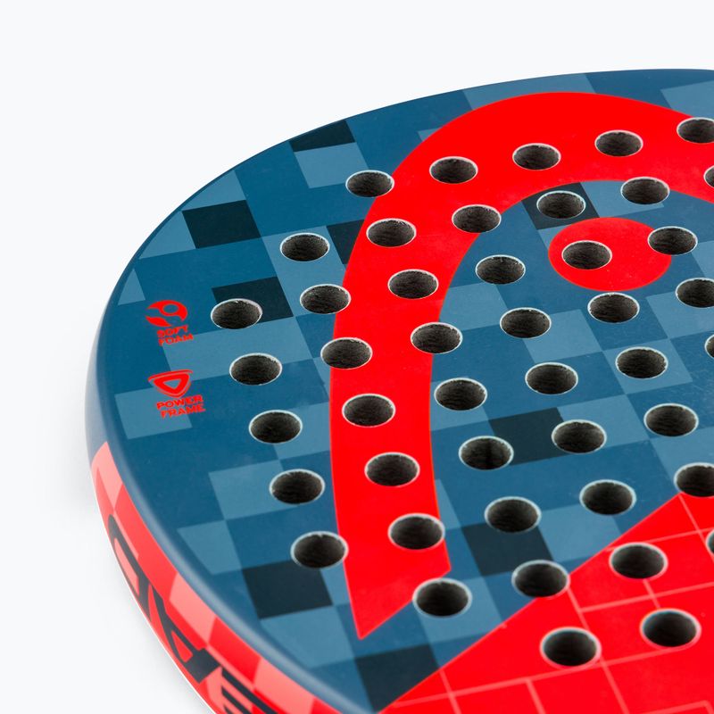 Гребло HEAD Evo Delta с Cb сиво-червено 228280 6