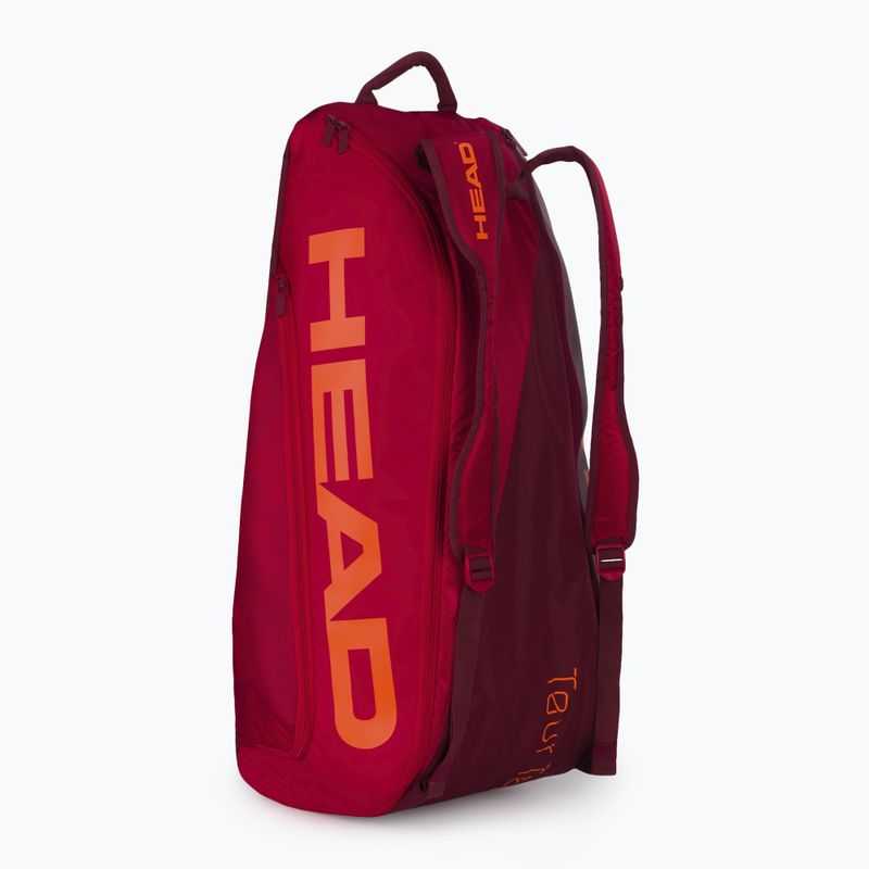 HEAD Tour Team 9R Supercombi тенис чанта червена 283171