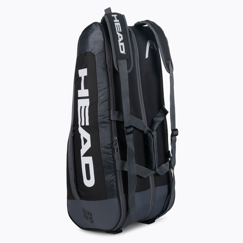 HEAD Core 6R Combi тенис чанта черна 283401