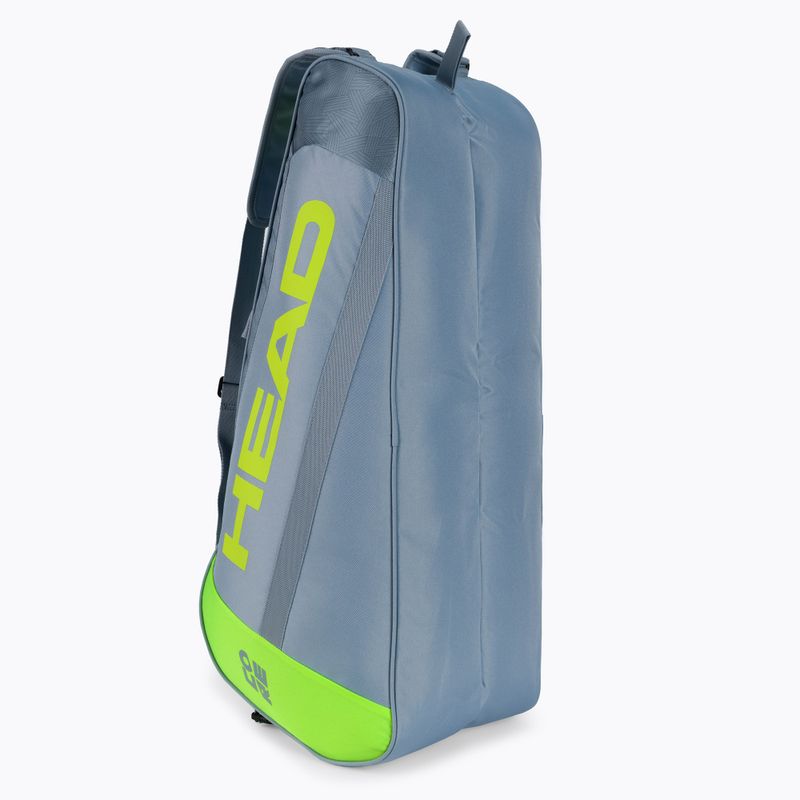 HEAD Core 6R Combi тенис чанта сива 283401 3