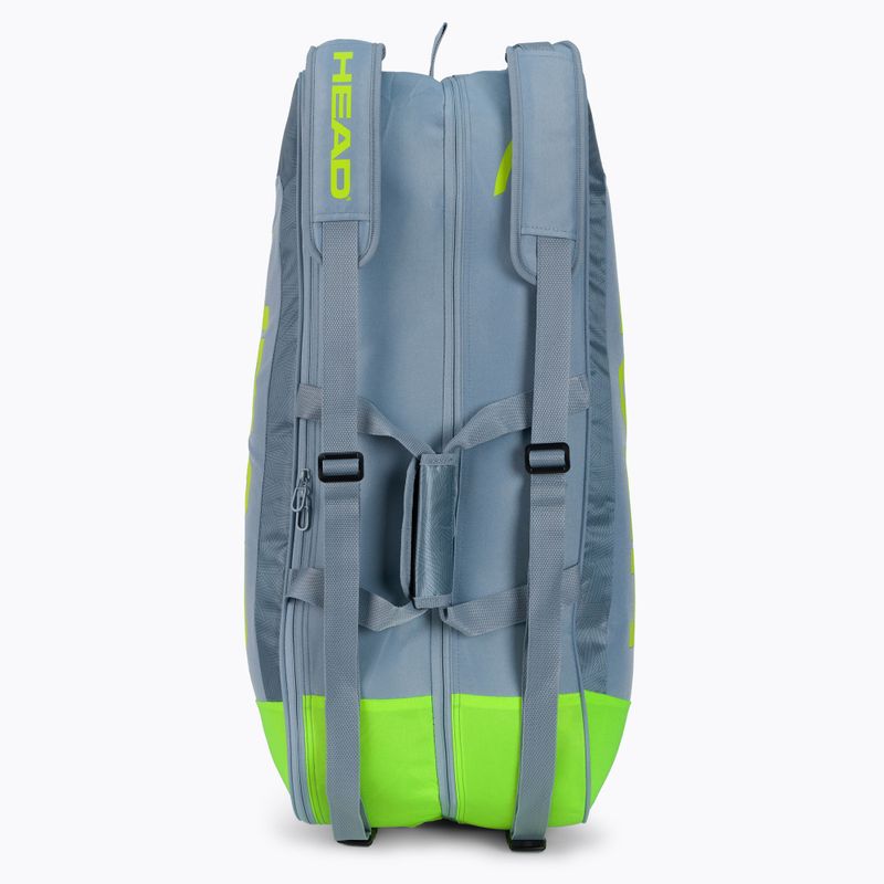 HEAD Core 6R Combi тенис чанта сива 283401 4
