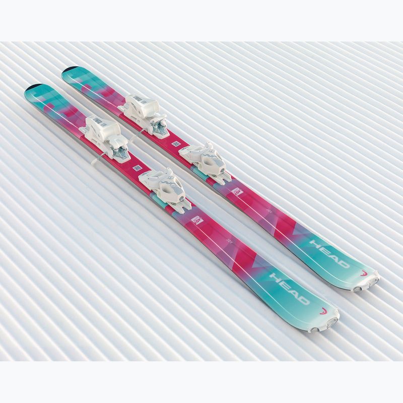 Детски пистови ски HEAD Joy Easy JRS + автомати Jrs 7.5 GW CA mint/pink 7