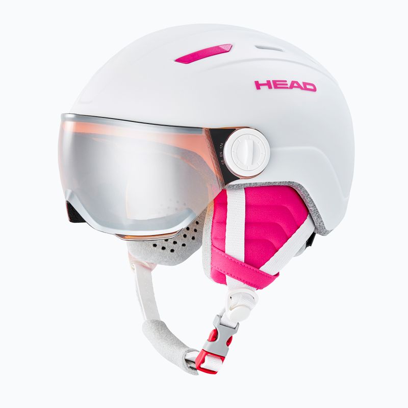 Детска ски каска HEAD Maja Visor S2 бяла 328172 8