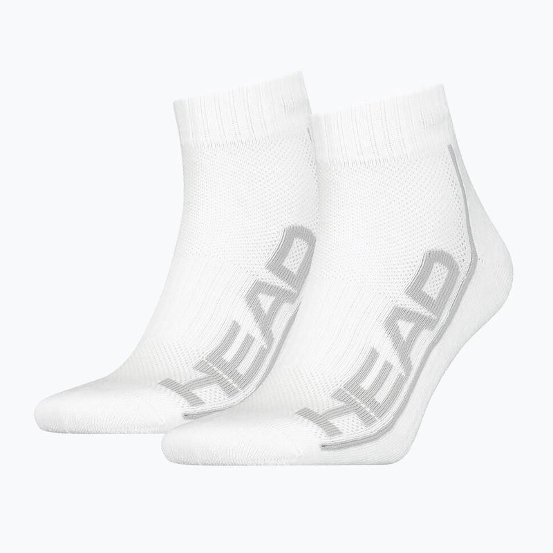 Чорапи HEAD Tennis 2P Stripe Quarter white 811509WH