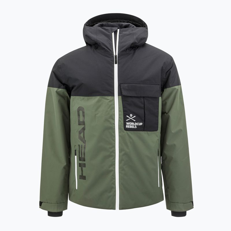 Мъжко ски яке HEAD Race Nova green 821302