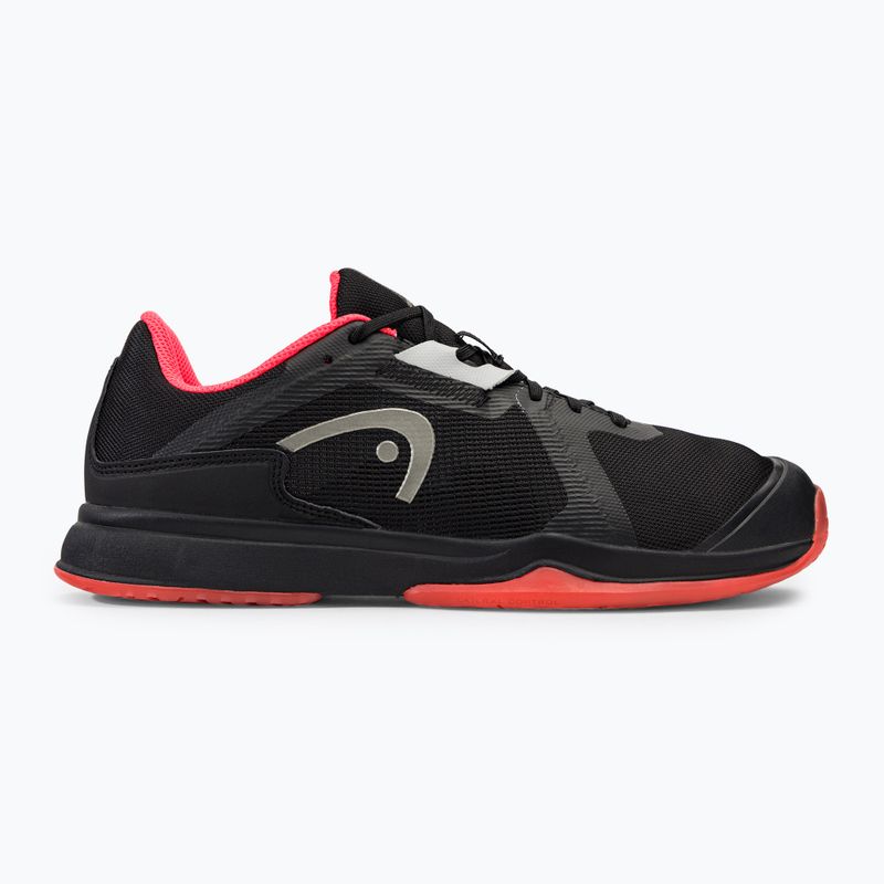 Обувки за скуош HEAD Sprint Team 3.5 Indoor black/coral 2