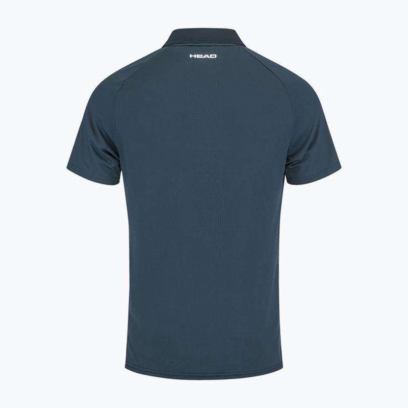 Мъжка тениска HEAD Performance Polo, тъмносиня 811403NV 7