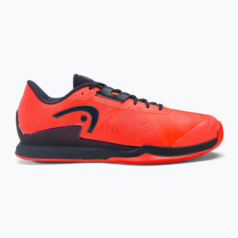 HEAD Sprint Pro 3.5 Clay мъжки обувки за тенис fiery coral/blueberry 2