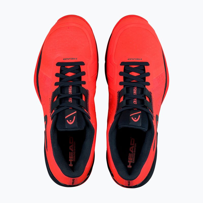 HEAD Sprint Pro 3.5 Clay мъжки обувки за тенис fiery coral/blueberry 14