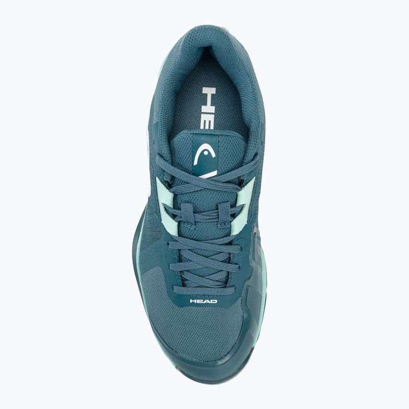 Дамски обувки за тенис HEAD Sprint Team 3.5 Bluestone/teal 5