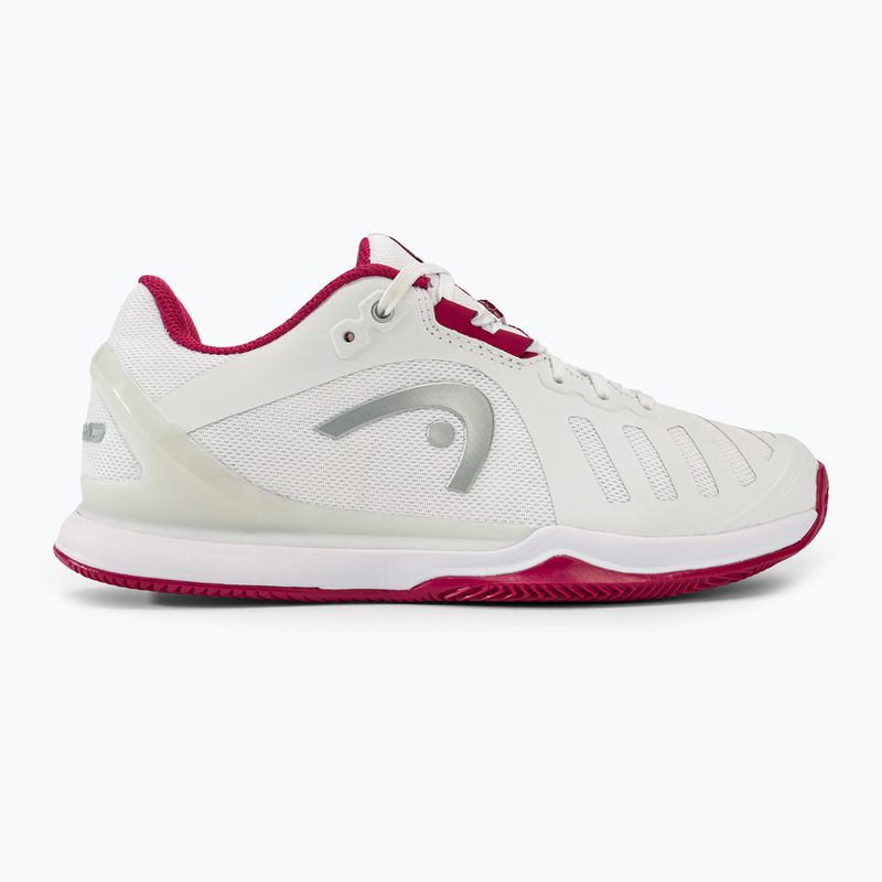 Дамски обувки за тенис HEAD Sprint Evo 3.0 Clay white/berry 2