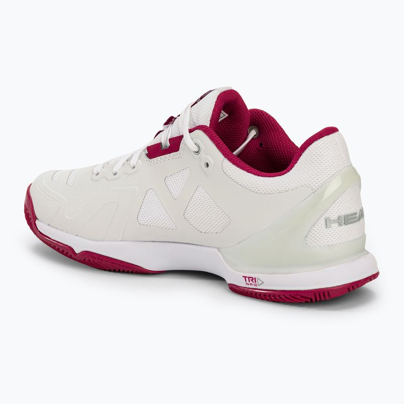 Дамски обувки за тенис HEAD Sprint Evo 3.0 Clay white/berry 3