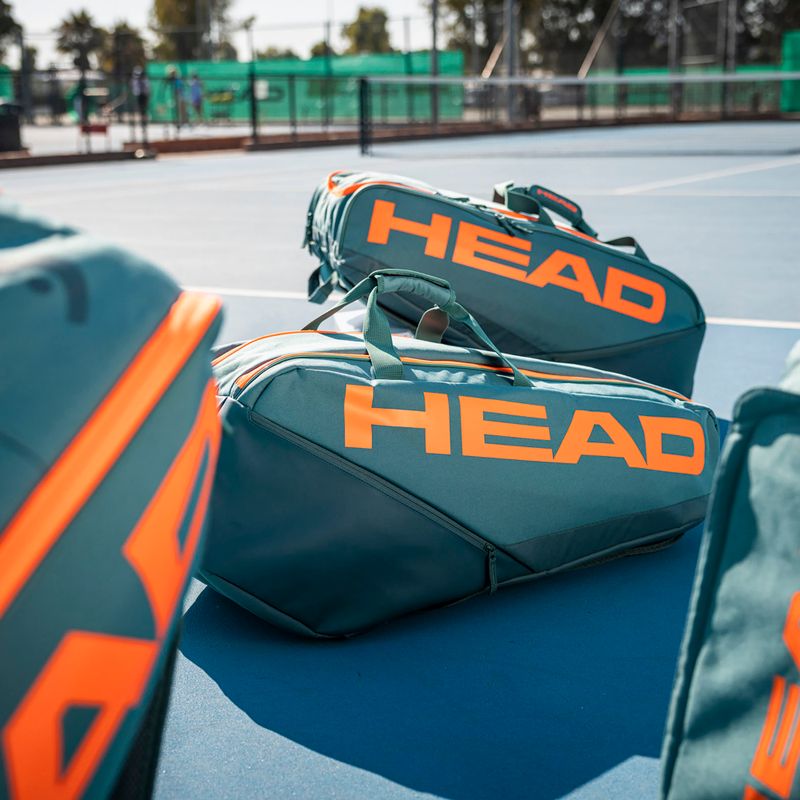 Чанта за тенис на ракети HEAD Pro 85 л зелена 260213 7