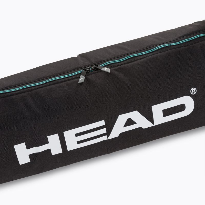 HEAD Rebels Single Skibag black/white 3