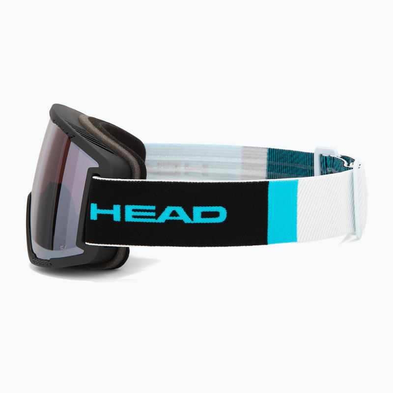 Скиорска маска HEAD Contex Pro 5K Race chrome/rd/5k chrome/orange 5