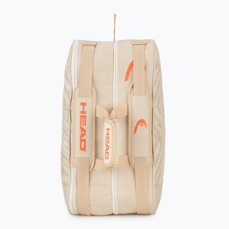 Чанта за падел HEAD Base Padel Bag M Chamomle/Corduroy White 4