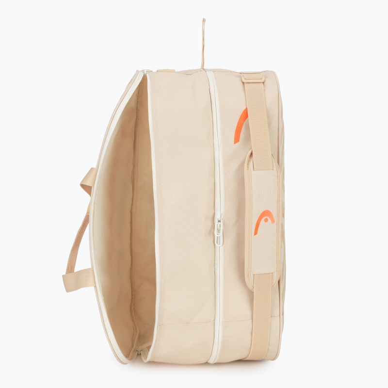Чанта за падел HEAD Base Padel Bag M Chamomle/Corduroy White 9