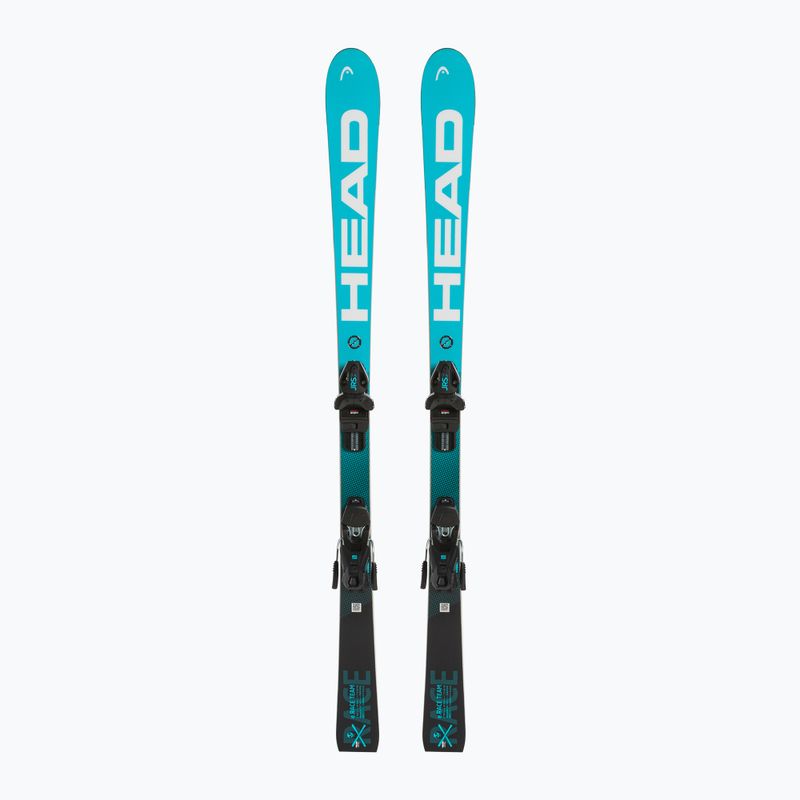 Детски ски за спускане HEAD WC e.Race Team SW JRS + Jrs 7.5 black/blue