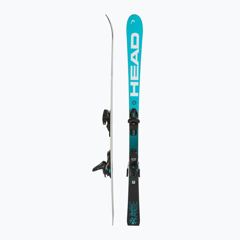 Детски ски за спускане HEAD WC e.Race Team SW JRS + Jrs 7.5 black/blue 2