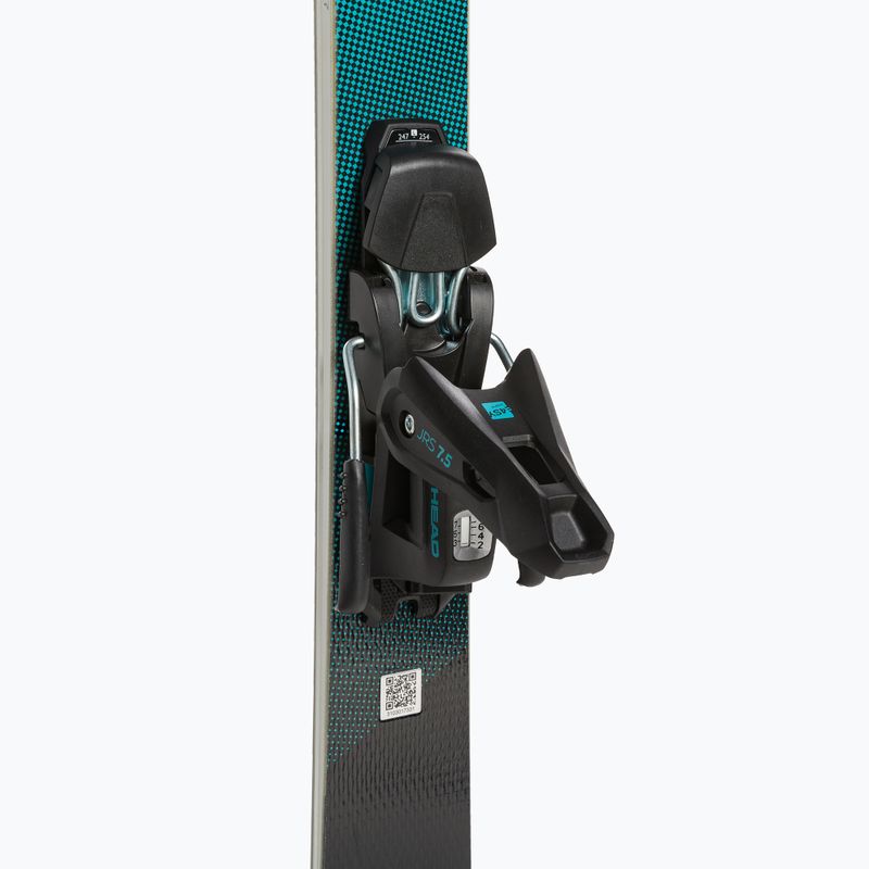 Детски ски за спускане HEAD WC e.Race Team SW JRS + Jrs 7.5 black/blue 5