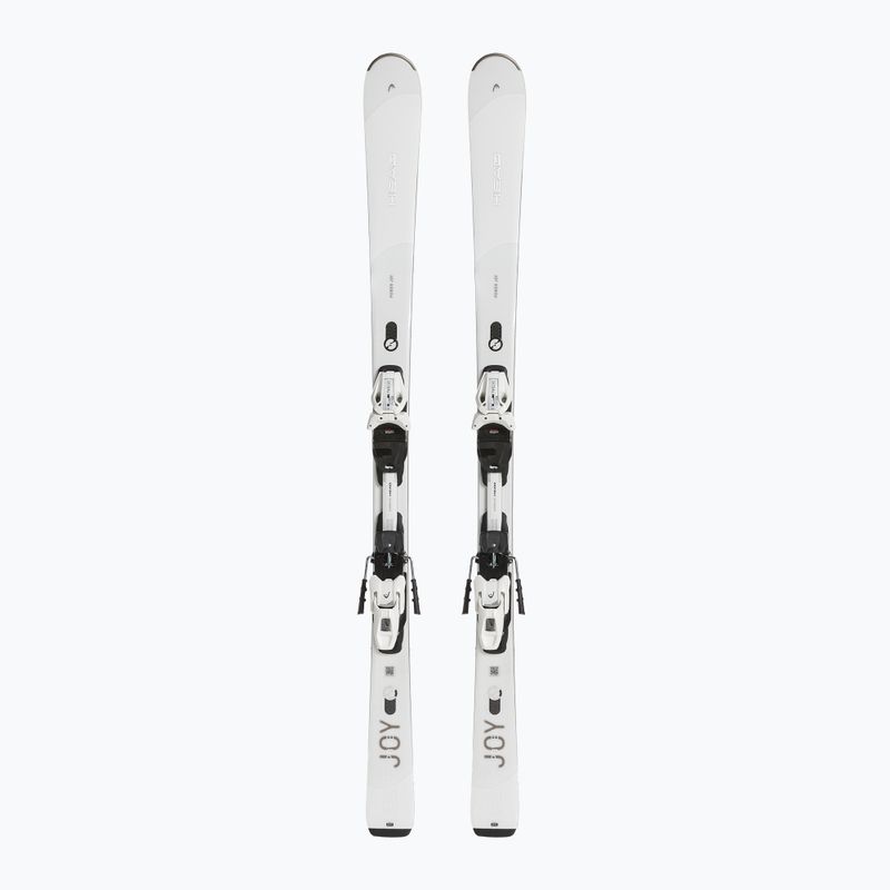 Дамски ски за спускане HEAD e-power Joy SW SF-PR + Joy 12 white/silver