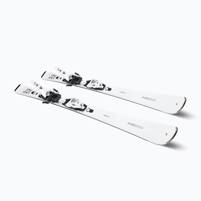 Дамски ски за спускане HEAD e-power Joy SW SF-PR + Joy 12 white/silver 6