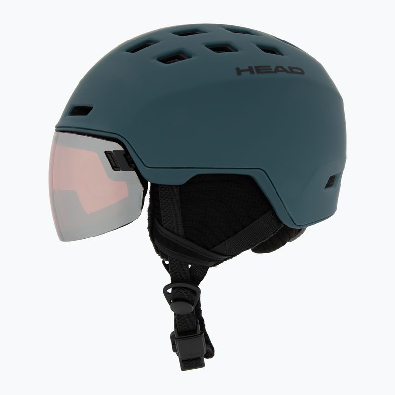Скиорска каска HEAD Radar night petrol/silver red 3