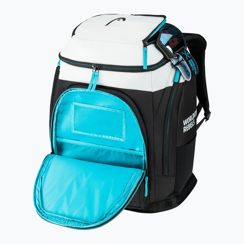 Скиорска раница HEAD Rebels Racing Backpack 70 l black/white 2