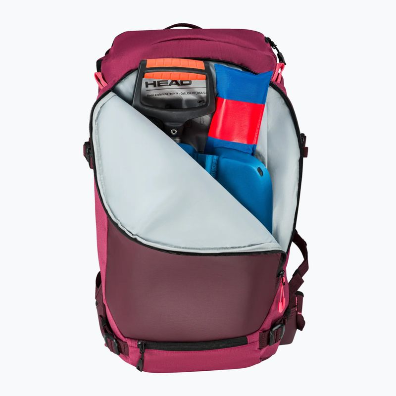 Скиорска раница HEAD Boot 25 l plum 4