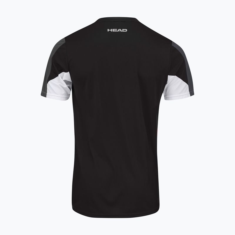 HEAD Club 22 Tech мъжка тениска за тенис черно 811431BK 2