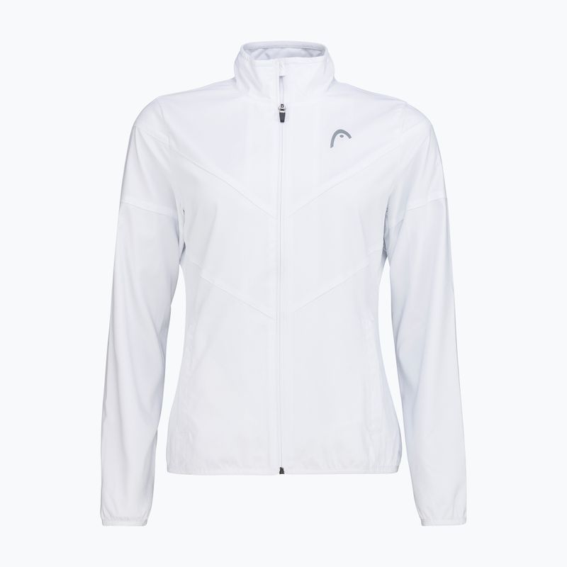 Дамско тенис яке HEAD Club 22 white 814401