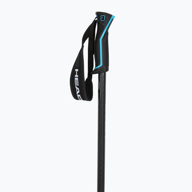 Скиорски щеки HEAD Frontside carbon black/speed blue 2