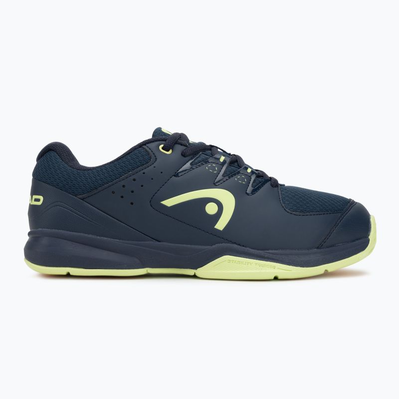 Обувки за скуош HEAD Grid 3.5 navy/lime 2