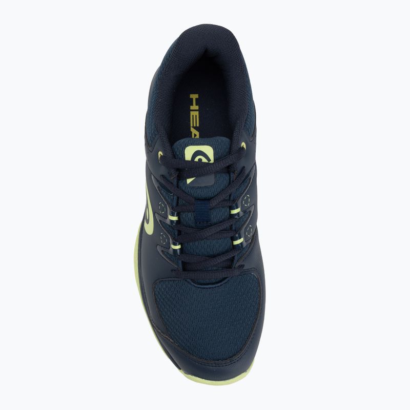 Обувки за скуош HEAD Grid 3.5 navy/lime 5