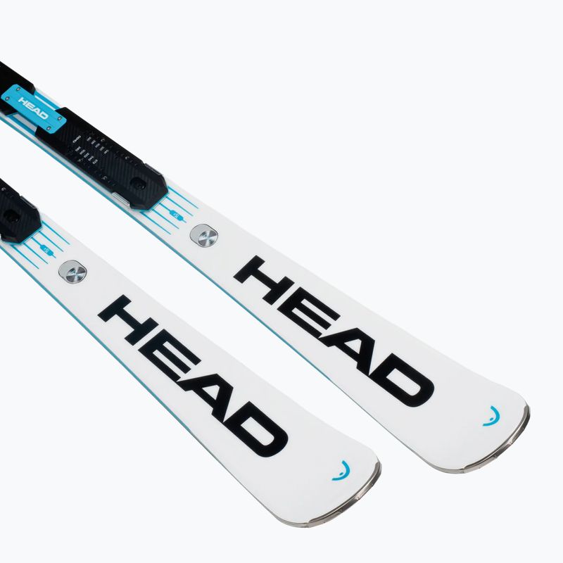 Пистови ски HEAD WC Rebels e-SL RP EVO 14 + автомати Freeflex 14 GW white/blue 3