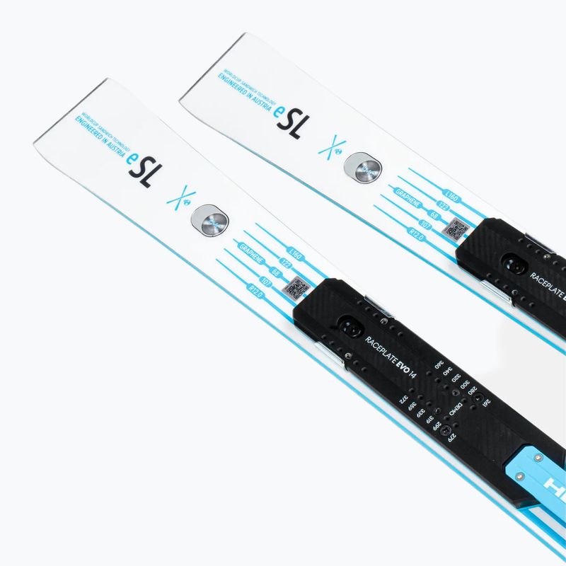 Пистови ски HEAD WC Rebels e-SL RP EVO 14 + автомати Freeflex 14 GW white/blue 4