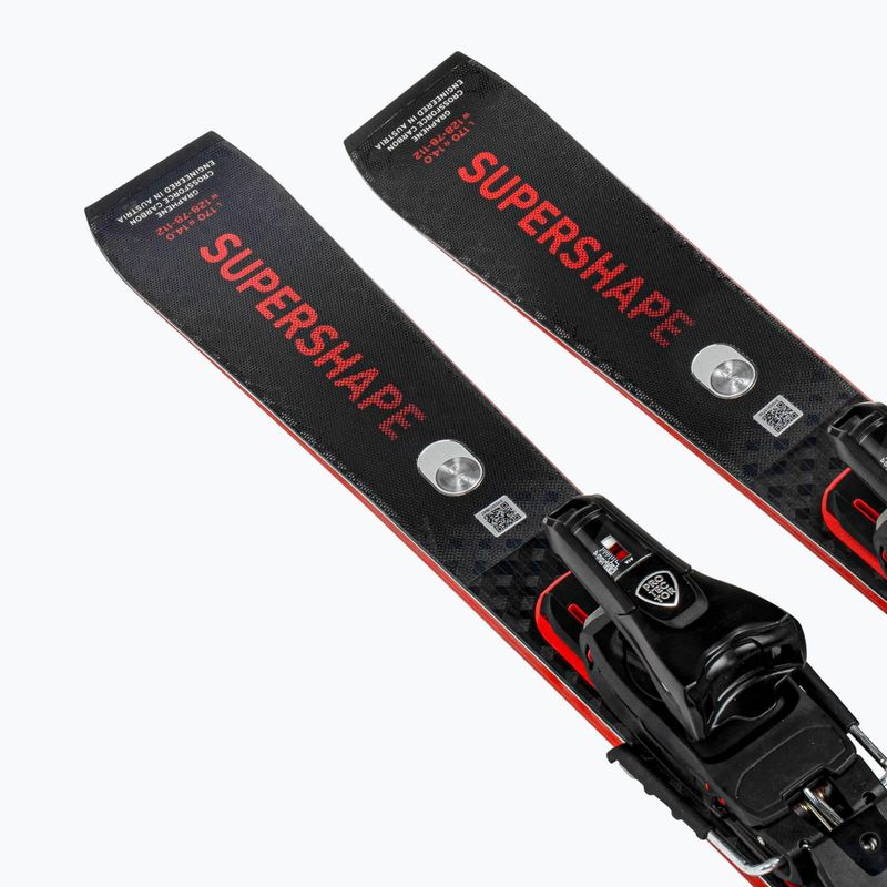 Пистови ски HEAD Supershape e-Rally SW BB-PR + автомати PRD 12 GW black/red 4