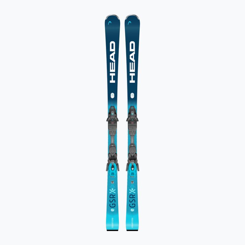 Пистови ски HEAD WC Rebels e.GSR Lyt-PR + автомати PR 11 GW black/blue