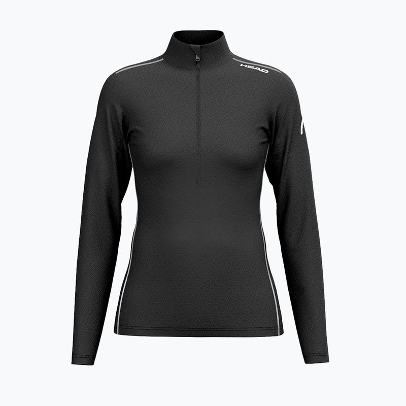 Дамски скиорски суитшърт HEAD Race Midlayer black 5