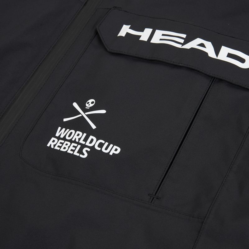 Мъжко скиорско яке HEAD Race Nova black/black 3