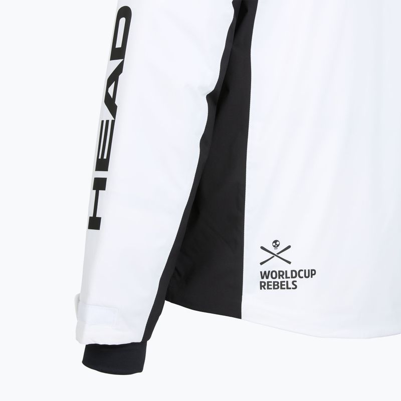 Мъжко скиорско яке HEAD Race Nova black/white 5