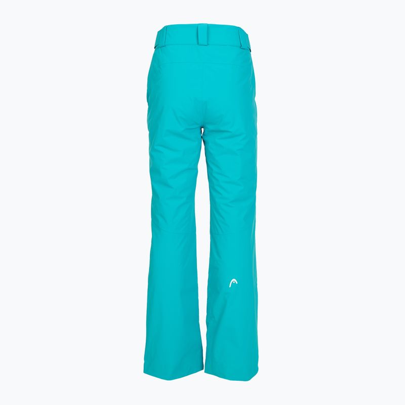 Дамски скиорски панталони HEAD Race blue 2