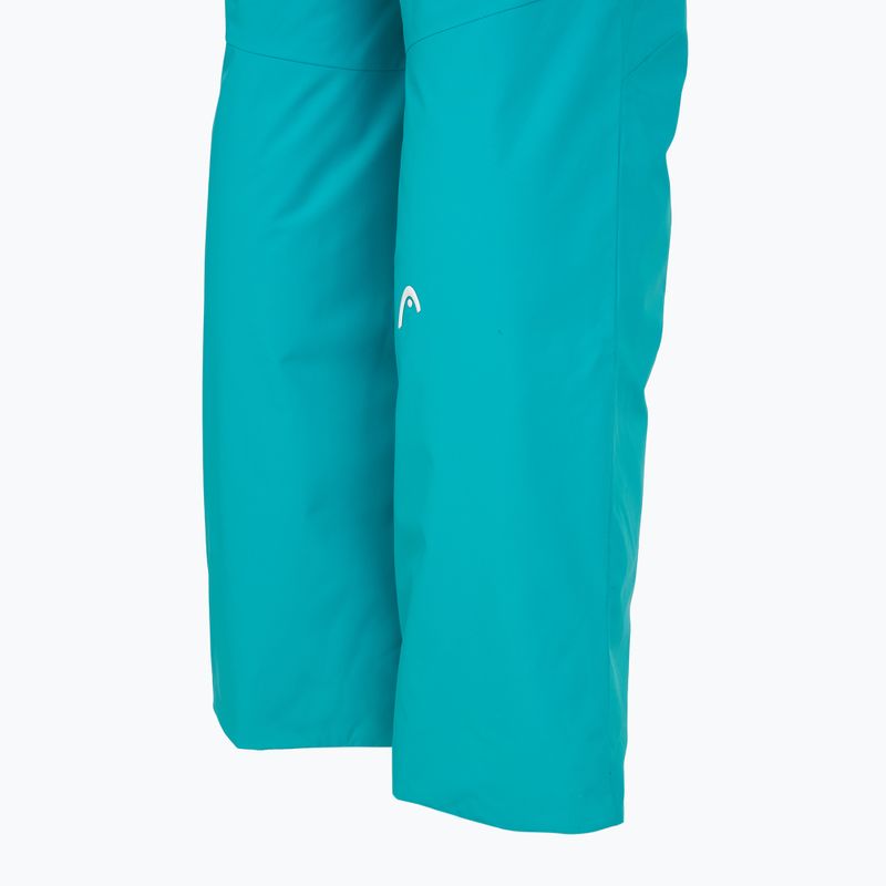 Дамски скиорски панталони HEAD Race blue 4