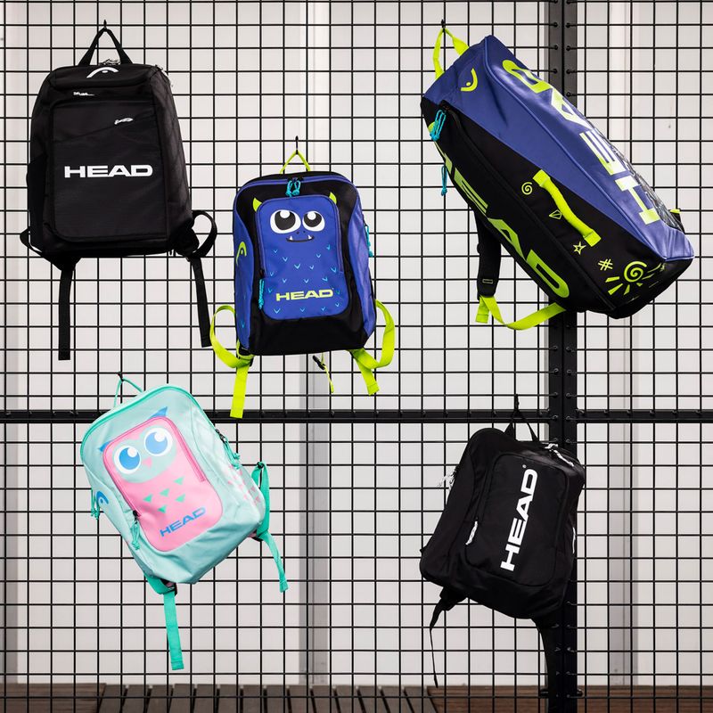 HEAD Детска раница за тенис Kids Tour Monster 14 л acid green/black 3