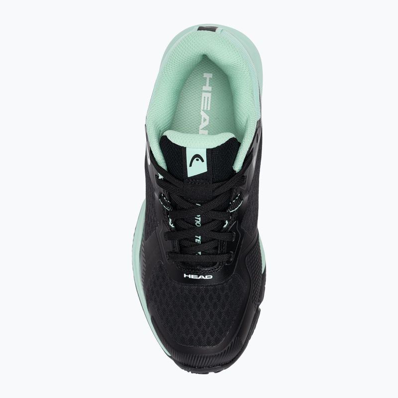 HEAD Motion Team Padel дамски обувки за гребане black/aqua 5